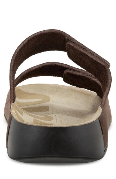 Shop Ecco Cozmo Sandal In Mocha