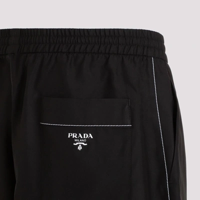 Shop Prada Short Pants In Black