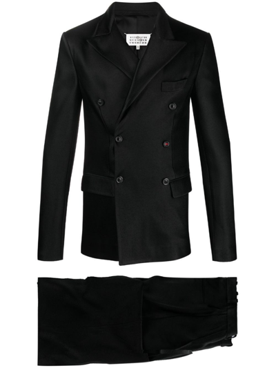 Shop Maison Margiela Jacket Pants In Black