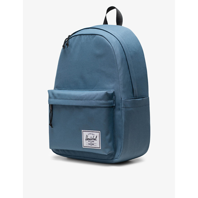 Shop Herschel Supply Co Womens Steel Blue Classic Xl Recycled-polyester Backpack
