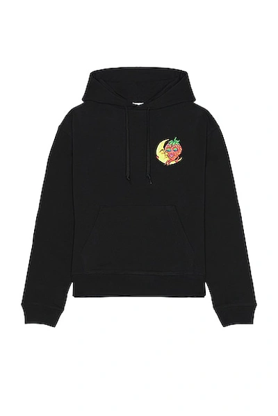 Shop Sky High Farm Workwear Unisex Ally Bo Perennials Printed Hoodie Knit In Black