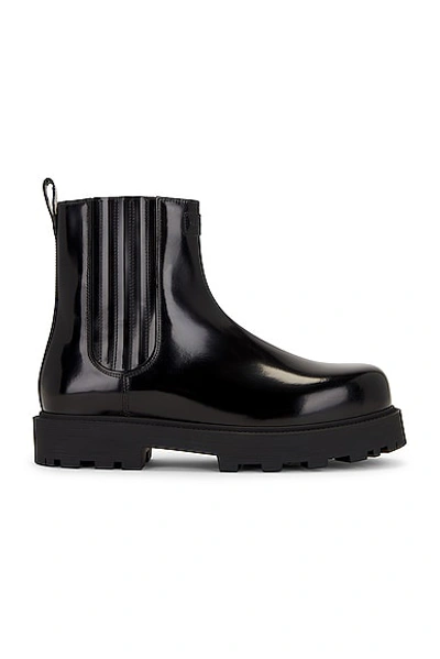 Shop Givenchy Show Chelsea Boot In Black