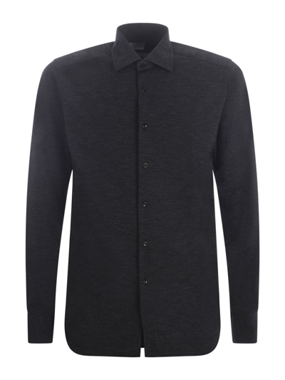Xacus Long-sleeved Button-down Shirt