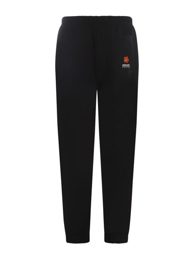 Kenzo Trousers  Flower In Fleece