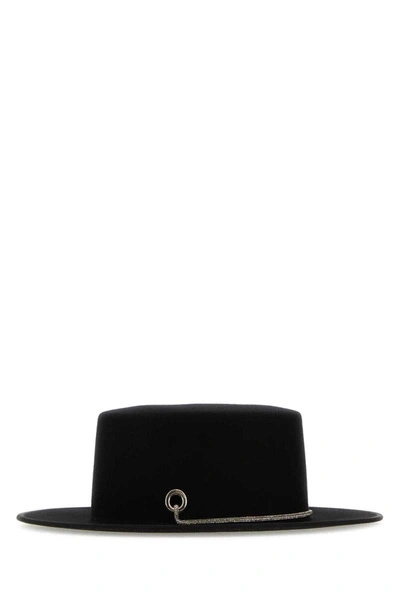 Shop Helen Kaminski Hats And Headbands In Black