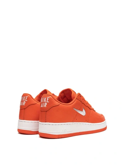 Shop Nike Air Force 1 Low Retro Sneakers In Orange