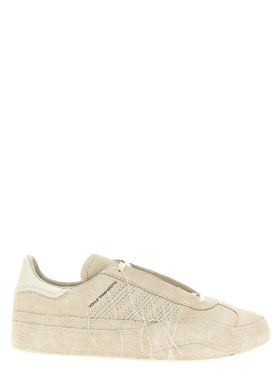 Shop Y-3 Adidas 'gazelle' Sneakers In White