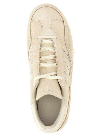 Shop Y-3 Adidas 'gazelle' Sneakers In White