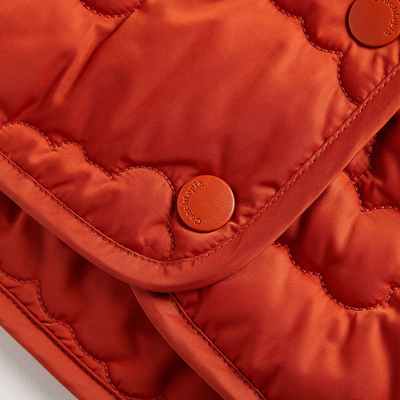 Coach Topia Loop Quilted Cloud Skirt In Orange