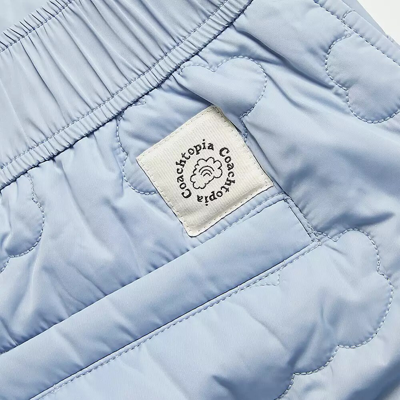 Coach Topia Loop Quilted Cloud Pants In Twilight