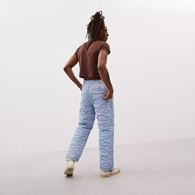 Coach Topia Loop Quilted Cloud Pants In Twilight
