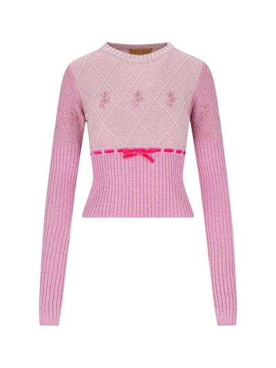 Shop Cormio 'oma' Sweater In Pink