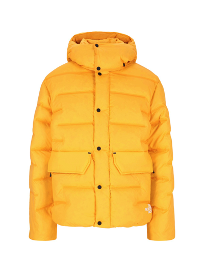 Shop The North Face Quilted Jacket "sierra" In Orange
