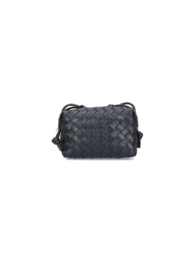 Bottega Veneta Mini Cross-body 'loop Camera' Bag In Black  