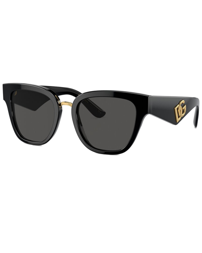 Shop Dolce & Gabbana Women's Dg4437 51mm Sunglasses In Black