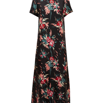La Doublej Swing Dress In Breezy Black