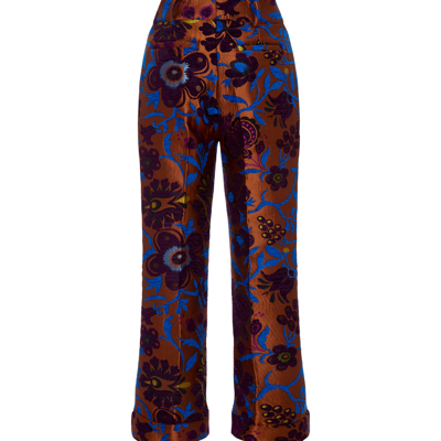 Shop La Doublej Hendrix Pants In Selva Brown