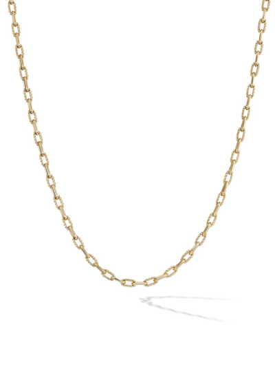 Shop David Yurman Men's Dy Madison Chain Necklace In 18k Yellow Gold