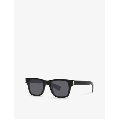Shop Saint Laurent Women's Sl564 Square-frame Acetate Sunglasses