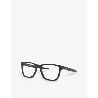 Shop Oakley Women's Black Ox8163 Centerboard Square-frame Acetate Glasses