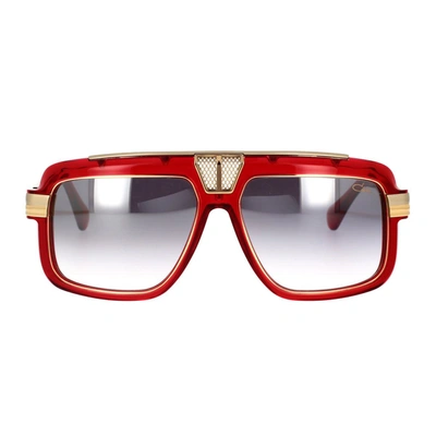 Shop Cazal Sunglasses In Red