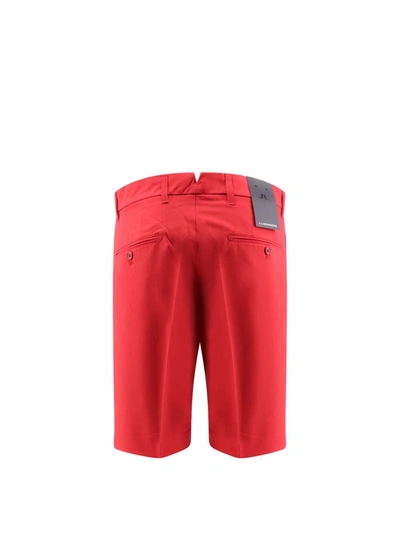 Shop J. Lindeberg J.lindeberg Bermuda Shorts In Red