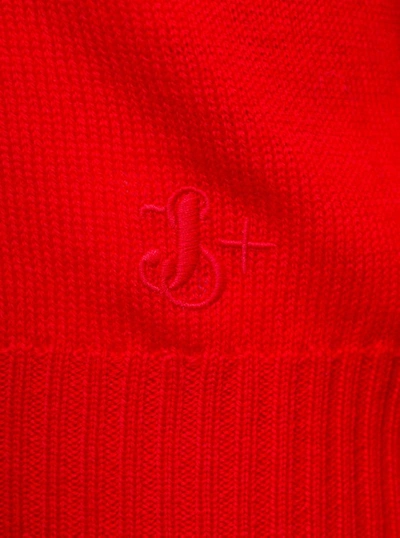 Shop Jil Sander Sweater Cn Ls In Red