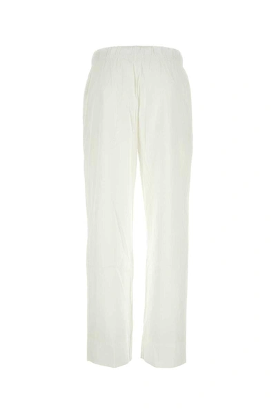 Shop Tekla Pants In White