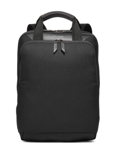 Shop Cole Haan Men's Zerogrand 2-in-1 Nylon Backpack In New Black