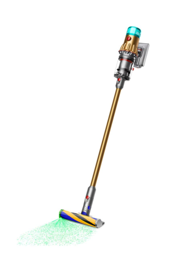 Shop Dyson V12 Detect Slim Absolute Cordless Vacuum Cleaner In Gold