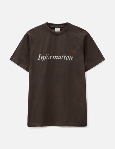 Shop Perks And Mini Info T-shirt In Brown