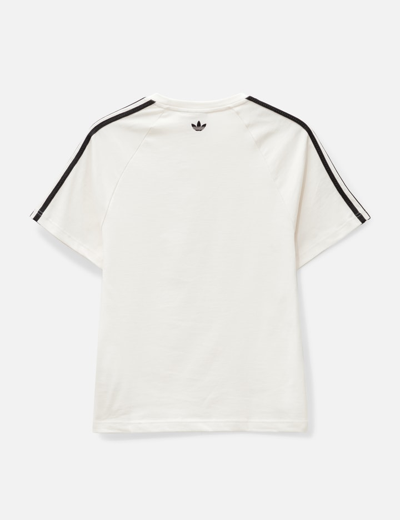 Shop Adidas Originals Wales Bonner Statement Graphic T-shirt In White