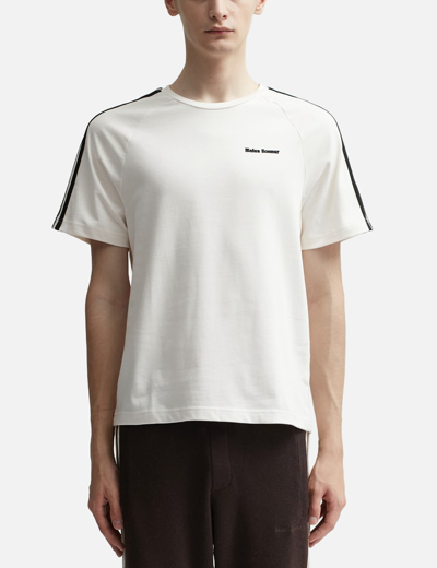Shop Adidas Originals Wales Bonner Statement Graphic T-shirt In White