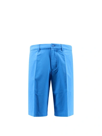 Shop J. Lindeberg J.lindeberg Bermuda Shorts In Blue