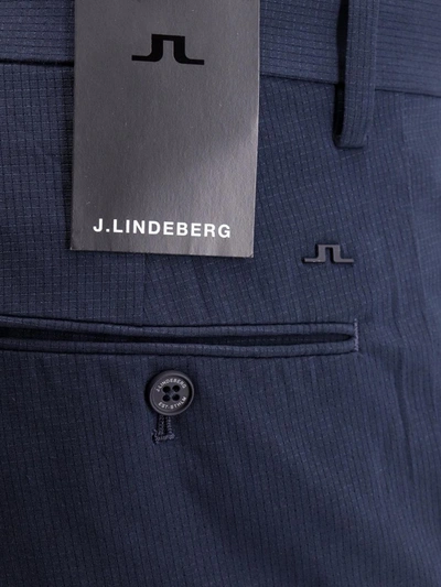 Shop J. Lindeberg J.lindeberg Bermuda Shorts In Blue