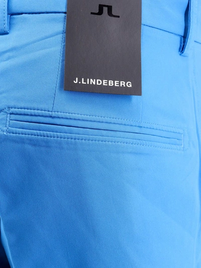 Shop J. Lindeberg J.lindeberg Bermuda Shorts In Blue