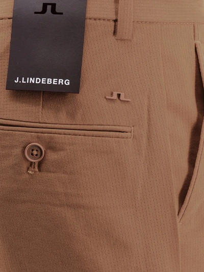Shop J. Lindeberg J.lindeberg Bermuda Shorts In Brown