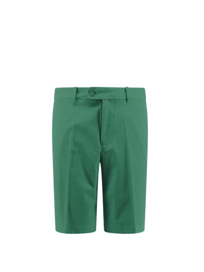 Shop J. Lindeberg J.lindeberg Bermuda Shorts In Green