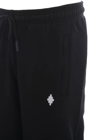 Shop Marcelo Burlon County Of Milan Trousers Black