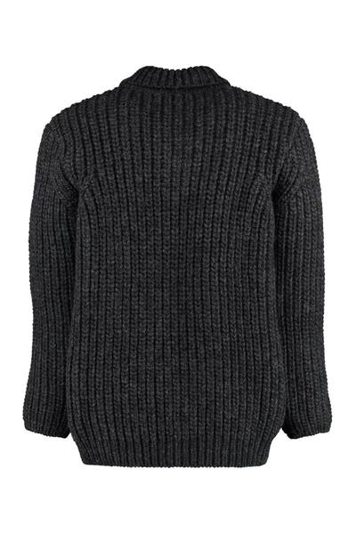 Shop Our Legacy Ribbed Wool Sweater In Grey