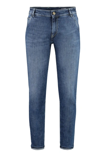Shop Pt01 Indie Slim Fit Jeans In Denim