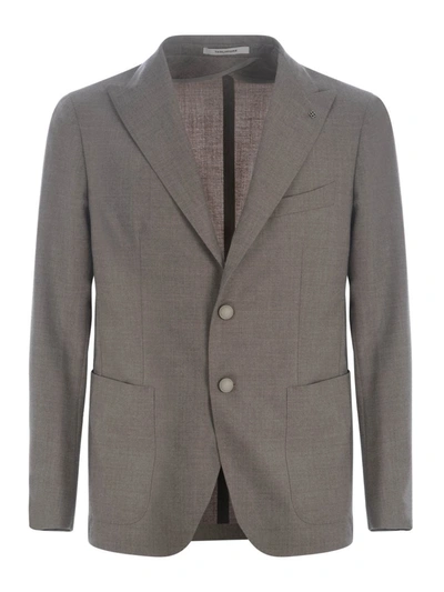 Tagliatore Jacket In Tortora Chiaro