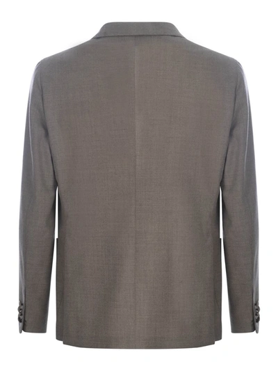 Tagliatore Jacket In Tortora Chiaro