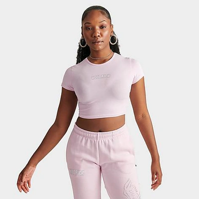 Shop Hoodrich Women's Bling Baby T-shirt In Pink