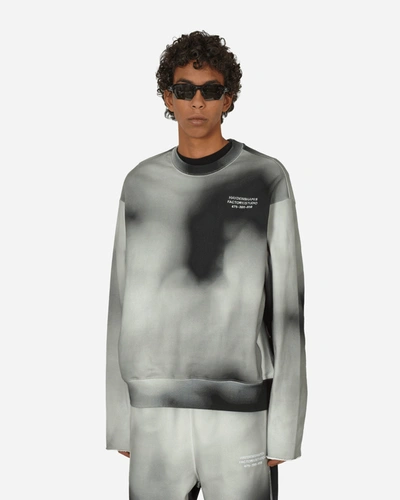 Shop Haydenshapes Cut Off Crewneck Sweatshirt Moonscape In White