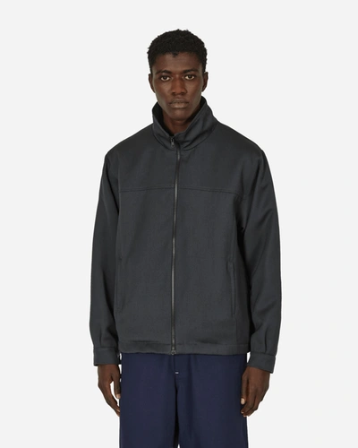 Shop Gr10k Lined Polartec® Wool Jacket Coal In Grey