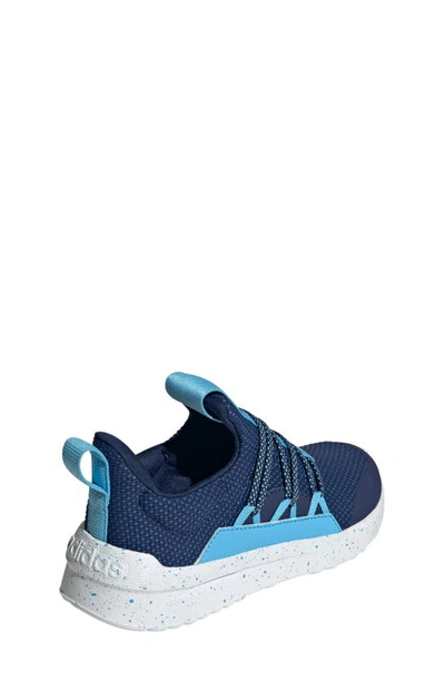 Shop Adidas Originals Kids' Lite Racer Adapt 5.0 Sneaker In Dark Blue/ Royal Blue/ Blue