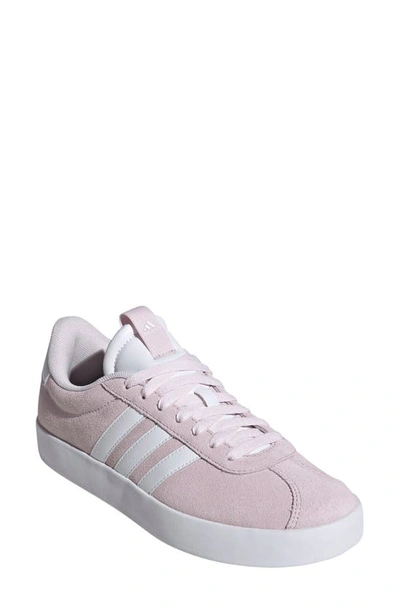 Shop Adidas Originals Vl Court 3.0 Sneaker In Almost Pink/ White/ Pink