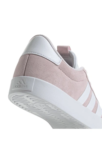 Shop Adidas Originals Vl Court 3.0 Sneaker In Almost Pink/ White/ Pink