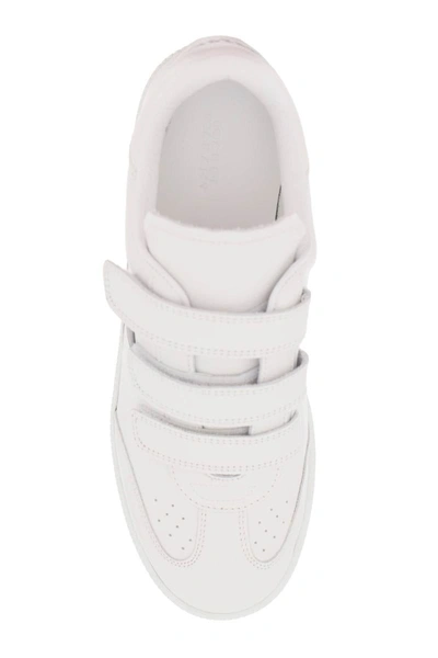 Shop Isabel Marant Étoile Isabel Marant Etoile Beth Leather Sneakers In White